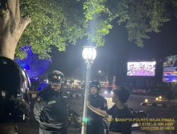 Ciptakan Malam yang Kondusif, Tim Perintis Presisi Sat Samapta Polres Majalengka Sisir Titik Rawan Kejahatan Jalanan