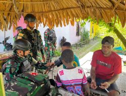 Hangatnya Pengabdian, TNI Hadir Membawa Harapan Kesehatan di Perbatasan