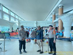 Hadirkan Pelayanan Prima, Polres Majalengka Amankan Pemberangkatan Jemaah Haji Kloter 28 & 29 di BIJB Kertajati