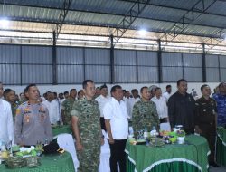 Dandim 0617/Majalengka Hadiri Peresmian Operasionalisasi 1.061 Koperasi Desa/Kelurahan Merah Putih Melalui Vicon