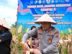 ‎Polres Pidie Hadiri Panen Raya Jagung Serentak Kuartal II, Dukung Swasembada Pangan Nasional