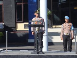 Pimpin Apel Jam Pimpinan, Wakapolres Majalengka Apresiasi Suksesnya Pengamanan Nobar Bobotoh dan Tekankan Kebersihan