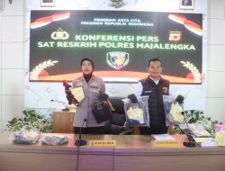 Modus Jadi Petugas Medis Gadungan, Komplotan Pencuri Emas Lansia Diringkus Sat Reskrim Polres Majalengka