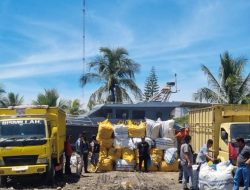 Sinergi TNI AL Dengan Aparat Gabungan Gagalkan Penyelundupan Ballpress Ilegal di Sumatera Utara