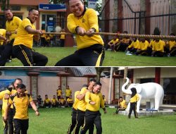 Tawa dan Kebersamaan Warnai Semarak Bhayangkara ke-80 Polres Muara Enim