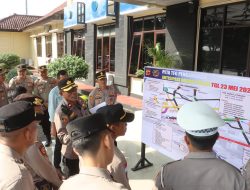 Antisipasi Euforia Suporter, Polres Majalengka Gelar Apel Siaga Pengamanan Laga Persib Bandung