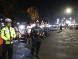Jaga Kondusifitas, Polres Majalengka Gelar Pengamanan Nobar dan Konvoi Juara Persib ke-5