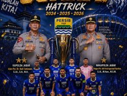 Cetak Sejarah Hattrick Juara Liga 1, Kapolda dan Wakapolda Jabar Sampaikan Apresiasi dan Selamat kepada Persib Bandung