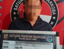 Pengedar Sabu di Ujan Mas Baru Dibekuk, Polisi Amankan 19 Paket Barang Bukti