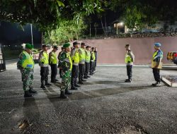 Patroli Cipta Kondisi di Wuryantoro, TNI-Polri Bersinergi Jaga Keamanan Masyarakat Hingga Larut Malam