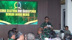 Perkuat Sinergi Informasi Publik, Dispenad Gelar Silaturahmi Bersama Media Massa