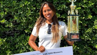 Sejarah Baru! Dhea Natasya Jadi Juara Hamamatsu Open 2026, Lolos ke WSL World Longboard Tour