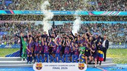 Barcelona Sukses Juarai Liga Champions Wanita 2026 usai Hajar Lyon 4-0