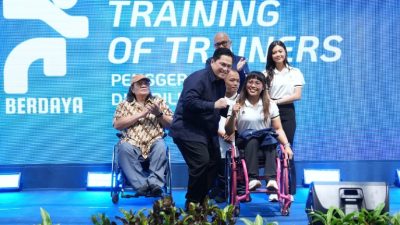 Menpora Erick Buka Program Training of Trainers Penggerak Olahraga Disabilitas Berdaya untuk Lahirkan Atlet-Atlet Masa Depan