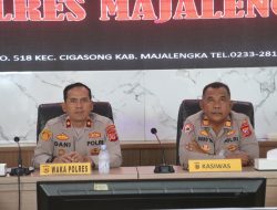 Polres Majalengka Ikuti Taklimat Awal Audit Kinerja Itwasum Polri Melalui Zoom Meeting