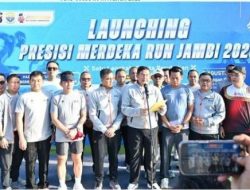 Gelorakan Semangat Kemerdekaan, Polda Jambi Resmi Luncurkan “Presisi Merdeka Run 2026”