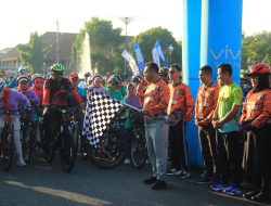 Kodim Sragen gelar fun bike dan senam sehat berhadiah sepeda motor