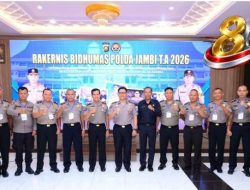 Bidhumas Polda Jambi Gelar Rakernis Humas Tahun 2026, Optimalkan Komunikasi Publik dan Manajemen Media Untuk Mendukung Asta Cita Presiden RI
