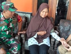 Di Usia Senja Tetap Bahagia, Babinsa Setia Dampingi Pemeriksaan Kesehatan Lansia