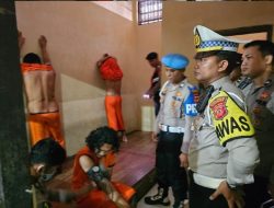 Si Propam Polres Majalengka Gelar Inspeksi Mendadak dan Pengecekan Ketat Ruang Tahanan