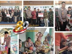 Polres Kerinci Bersama Forkopimda Gelar Baksos dan Bakti Kesehatan Rangka Rangkaian HUT Bhayangkara Ke-80