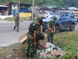 Semarak Pesparawi Nasional XIV, Prajurit Kodam XVIII/Kasuari Gelar Karya Bakti