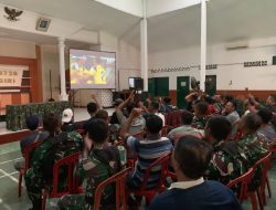 Aula Makodim Wonogiri Sorak Sorai Selimuti Nobar Kebangsaan Piala Dunia 2026
