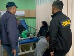 Kapolres Tangsel, Jenguk dan Bantu Driver Ojol Korban Kecelakaan Tunggal di Flyover Rawabuntu