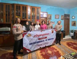 Dalam Rangka HUT Bhayangkara ke-80, Polda Jabar Gelar Anjangsana ke Kediaman Almarhum Aiptu (Anumerta) Muhammad Jerry Sonconery