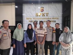 Respons Cepat Pamapta Polres Majalengka Bantu Pemulangan Penyandang Disabilitas Mental yang Terpisah dari Keluarganya