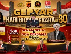 Gebyar Hari Bhayangkara ke-80 di Kuningan Siap Digelar, Hadirkan Senam Sehat dan Doa Bersama untuk Negeri.
