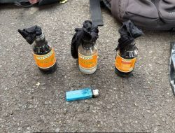 Bawa Botol Bersumbu Bakar Saat Unras, Satu Orang Ditetapkan Tersangka