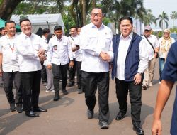 Dukung Arahan Presiden untuk Penguatan Kualitas Generasi Muda, Menpora Erick Hadiri Building Indonesia’s Future Generations Through Nutrition di Sentul