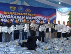 BNN RI Gagalkan Penyeludupan 3,37 Ton Kuncup Bunga Cannabinoid Berkedok Impor Barang