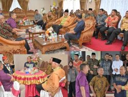 Pangdam XX/Tuanku Imam Bonjol Sambut Kedatangan Pejabat Baru Kapolda Sumbar di Bandara Internasional Minangkabau (BIM)