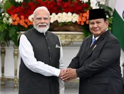Presiden Prabowo Sambut Kunjungan Kenegaraan PM Modi di Istana Merdeka