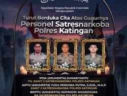 Ketua Umum FRIC H. Dian Surahman Sampaikan Duka Mendalam atas Gugurnya Tiga Bhayangkara Terbaik di Katingan