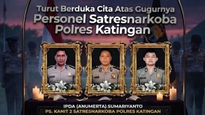 Ketua Umum FRIC H. Dian Surahman Sampaikan Duka Mendalam atas Gugurnya Tiga Bhayangkara Terbaik di Katingan