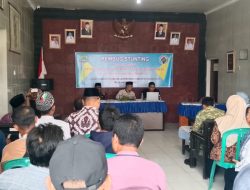 Berperan Aktif, Babinsa Koramil 1710/Leuwimunding Hadiri Musyawarah Pencegahan dan Penurunan Stunting di Desa Rajawangi