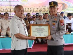 Kapolres Ciamis Raih Penghargaan KTNA atas Dedikasi Mendukung Kemajuan dan Kesejahteraan Petani